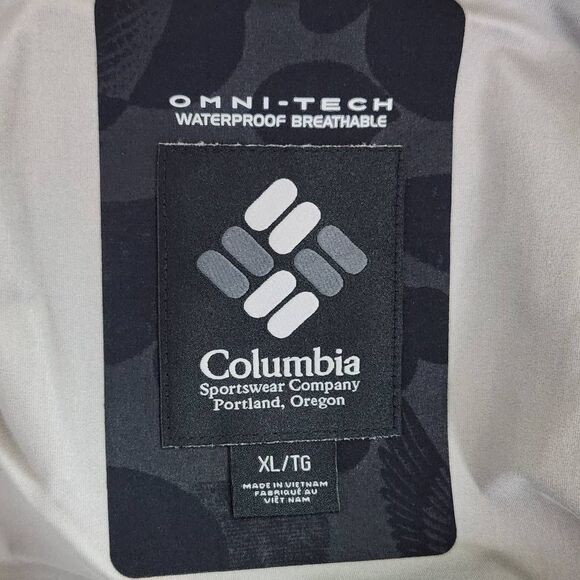 Columbia Men's Black Limited Edition Sam Larson Waterfowl Print Parka NWT Size X - Picture 9 of 13